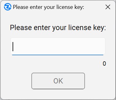 Register Zippy Dialog